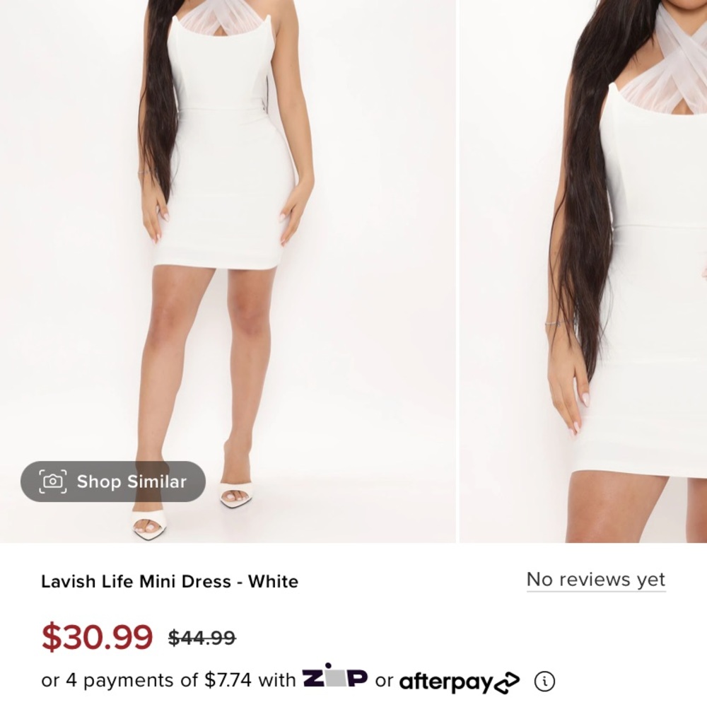 Fashionova lavish life mini dress